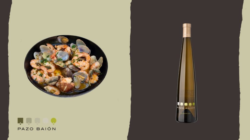 Clams and Pazo Baion: Second stop of a menu that you can make at home