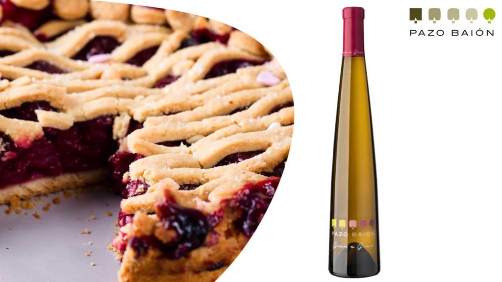 The best way to end a seasonal menu is with a good cherry tart